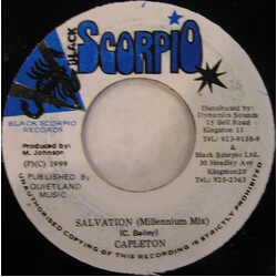 Capleton Salvation (Millennium Mix) USED VINYL 7INCH 45 RPM