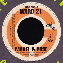 Ward 21 / Wayne Marshall Model & Pose / Melody Of War USED VINYL 7INCH 45 RPM