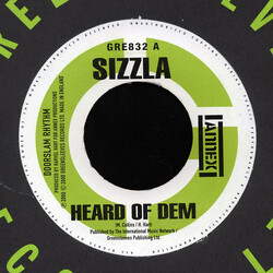 Sizzla / General B Heard Of Dem / 20 Weed Commandments USED VINYL 7INCH 45 RPM