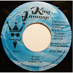 Anthony B / Ninja Flowers In A It / Gum Pan USED VINYL 7INCH 45 RPM