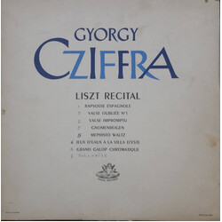 Franz Liszt / Gyorgy Cziffra Liszt Recital Vinyl LP USED
