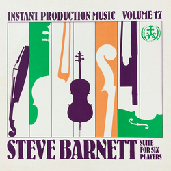 Steve Barnett Instant Production Music, Volume 17: Suite For Six Players Vinyl LP USED