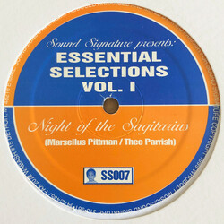 Marcellus Pittman / Theo Parrish Essential Selections Vol. 1 USED VINYL 12INCH 33 S RPM