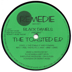 Black Daniels The Toasted E.P. USED VINYL 12INCH 33 S RPM EP