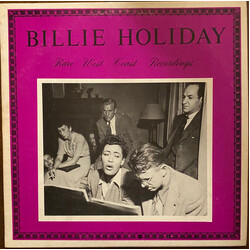Billie Holiday Rare West Coast Recordings Vinyl LP USED