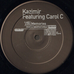 DJ Kazimir / Carol C Memories USED VINYL 12INCH 45 RPM