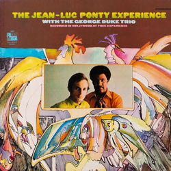 Jean-Luc Ponty "Experience" / George Duke Trio The Jean-Luc Ponty Experience Vinyl LP USED