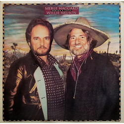 Merle Haggard / Willie Nelson Poncho & Lefty Vinyl LP USED