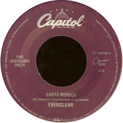 Everclear Santa Monica USED VINYL 7INCH 45 RPM JUKEBOX
