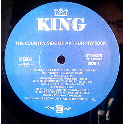 Arthur Prysock The Country Side Of Vinyl LP USED