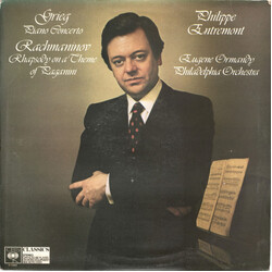 Edvard Grieg / Sergei Vasilyevich Rachmaninoff / Philippe Entremont / Eugene Ormandy / The Philadelphia Orchestra Piano Concerto / Rhapsody On A Theme
