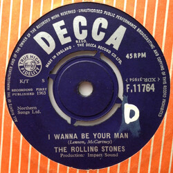 The Rolling Stones I Wanna Be Your Man USED VINYL 7INCH 45 RPM SINGLE