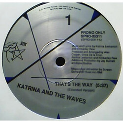 Katrina And The Waves That's The Way USED VINYL 12INCH PROMO