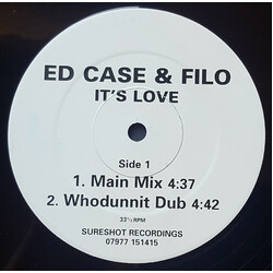 Ed Case / Filo It's Love USED VINYL 12INCH