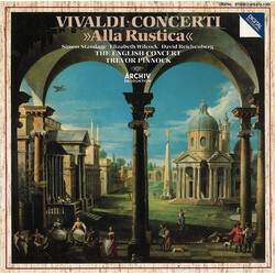 Antonio Vivaldi / The English Concert / Trevor Pinnock / Simon Standage / Elizabeth Wilcock / David Reichenberg Concerti »Alla Rustica« Vinyl LP USED