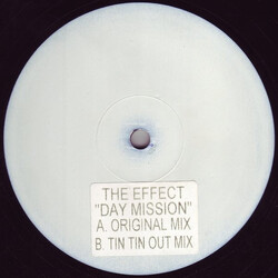 The Effect Day Mission USED VINYL 12INCH 45 RPM WHITE LABEL