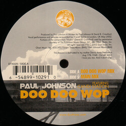 Paul Johnson / Candi Staton Doo Doo Wop USED VINYL 12INCH