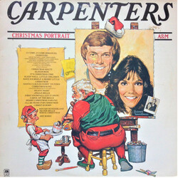 Carpenters Christmas Portrait Vinyl LP USED