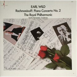 Earl Wild / Sergei Vasilyevich Rachmaninoff / The Royal Philharmonic Orchestra / Jascha Horenstein Piano Concerto No. 2 Vinyl LP USED