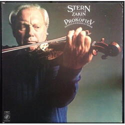 Sergei Prokofiev / Isaac Stern / Alexander Zakin Violin Sonatas: F Minor Op. 80 And D Major, Op. 94 Vinyl LP USED