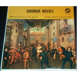 Guiomar Novaes / Edvard Grieg / Manuel De Falla Grieg: Piano Concerto In A Minor, Opus 16 - - - De Falla: Nights In The Garden Of Spain Vinyl LP USED