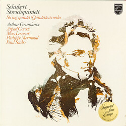 Franz Schubert / Arthur Grumiaux / Arpad Gérecz / Max Lesueur / Philippe Mermoud / Paul Szabo Streichquintett = String Quintet = Quintette à Cordes Vi