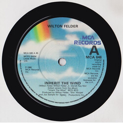 Wilton Felder Inherit The Wind USED VINYL 7INCH 45 RPM SINGLE