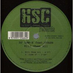 DJ Lem-X / DJ Stash Kill Them All USED VINYL 12INCH 33 S RPM
