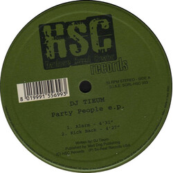 Tieum Party People E.P. USED VINYL 12INCH EP 33 S RPM