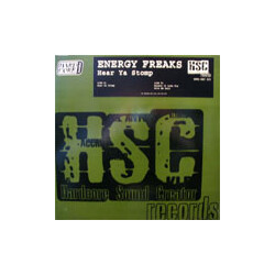 Energy Freaks Hear Ya Stomp USED VINYL 12INCH 45 RPM 33 S RPM