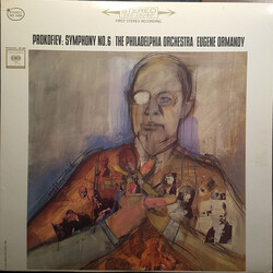 Sergei Prokofiev / The Philadelphia Orchestra / Eugene Ormandy Symphony No. 6 Vinyl LP USED