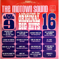 Various The Motown Sound (A Collection Of 16 Original Hits Vol. 9) Vinyl LP USED