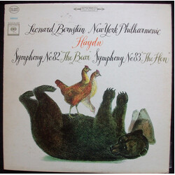 Joseph Haydn / New York Philharmonic / Leonard Bernstein Symphony No. 82 "The Bear", Symphony No. 83 "The Hen" Vinyl LP USED