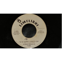 Douglas Glenn Tubb I'm So Happy I Could Cry / There's A Warm Welcome Waiting For You USED VINYL 7INCH 45 RPM SINGLE PROMO MONO