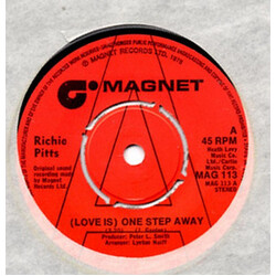 Richie Pitts (Love Is) One Step Away USED VINYL 7INCH 45 RPM PROMO