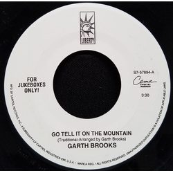 Garth Brooks Go Tell It On The Mountain Vinyl 7" USED
