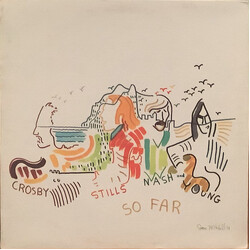 Crosby, Stills, Nash & Young So Far Vinyl LP USED