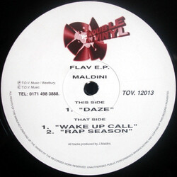 Jason Maldini Flav E.P. USED VINYL 12INCH 33 S RPM 45 RPM EP