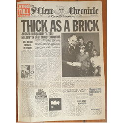 Jethro Tull Thick As A Brick Vinyl LP USED