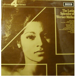 Werner Müller Und Sein Orchester The Latin Splendor Of Werner Müller Vinyl LP USED