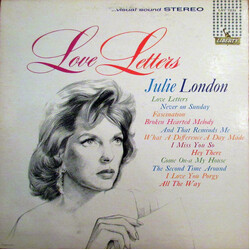 Julie London Love Letters Vinyl LP USED