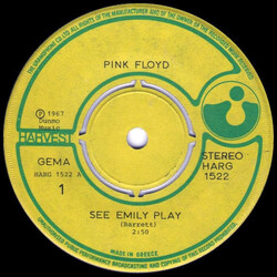 Pink Floyd See Emily Play USED VINYL 7INCH SINGLE REISSUE STEREO