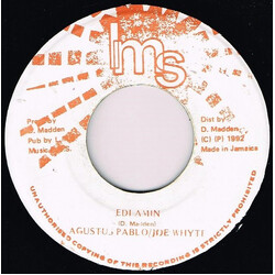 Joe White Edi Amin USED VINYL 7INCH 45 RPM REISSUE