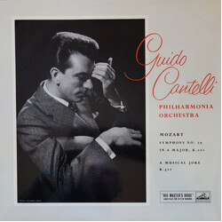 Wolfgang Amadeus Mozart / Guido Cantelli Musical Joke And Symphony No. 29 In A Major Vinyl LP USED
