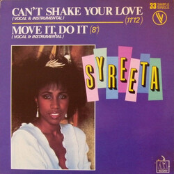 Syreeta Can't Shake Your Love / Move It, Do It USED VINYL 12INCH SINGLE 33 S RPM LIMITED EDITION
