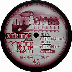 Chris Mack Baby Gonna Rock Dis USED VINYL 12INCH
