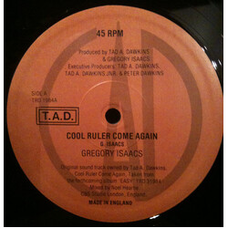Gregory Isaacs Cool Ruler Come Again USED VINYL 12INCH 45 RPM