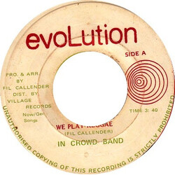 The In Crowd We Play Reggae USED VINYL 7INCH 45 RPM