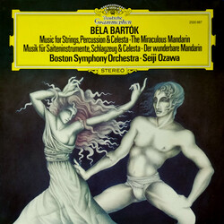 Béla Bartók / Seiji Ozawa / Boston Symphony Orchestra Music For Strings, Percussion & Celesta • The Miraculous Mandarin Vinyl LP USED