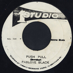 Pablo Black Push Pull USED VINYL 7INCH 45 RPM